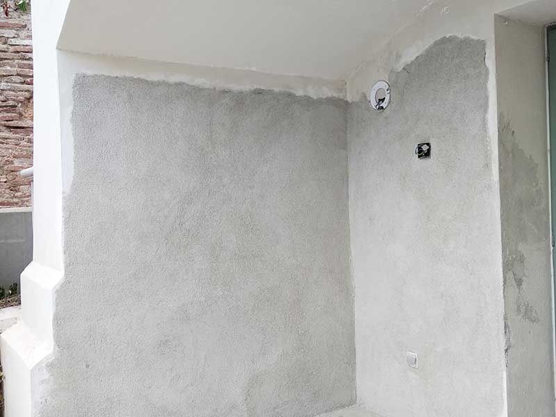 pared blanca